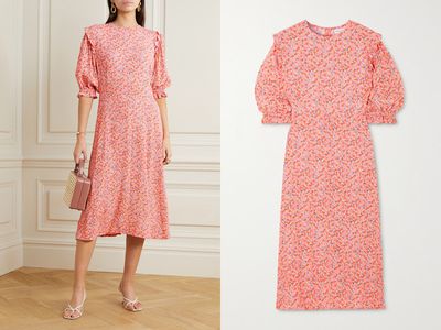 Jean-Marie Floral-Print Crepe Midi Dress from Faithfull The Brand