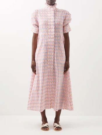 Venetia Printed Cotton-Poplin Shirt Dress from Thierry Colson