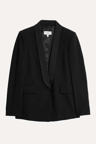 Relaxed Fit Tailored Blazer from Marks & Spencer