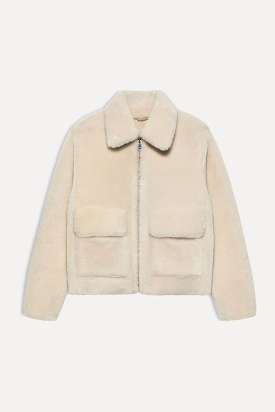 Sevan Boxy Shearling Jacket from Arma