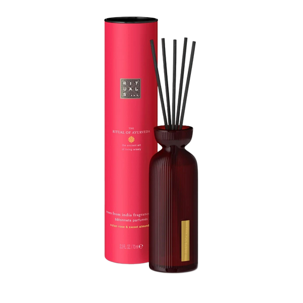 The Ritual of Ayurveda Sweet Almond & Indian Rose Mini Reed Diffuser  from RITUALS