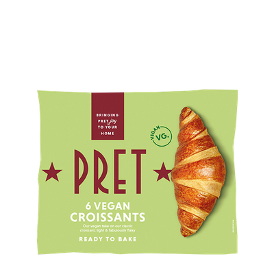 Vegan Croissants x6 from Pret