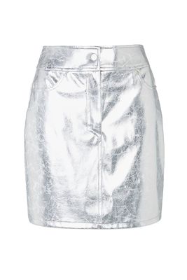 Vegan Leather Mini Skirt from Never Fully Dressed