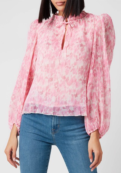 Printed Georgette Top from Ganni