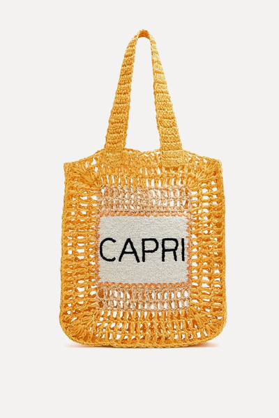 Capri Crochet Tote  from De Siena 