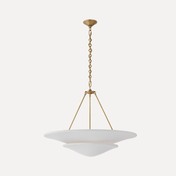 Mollino Large Tiered Chandelier from Visual Comfort & Co 