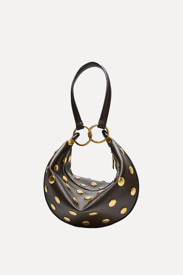 Multi-Position Studded Bag from Zara