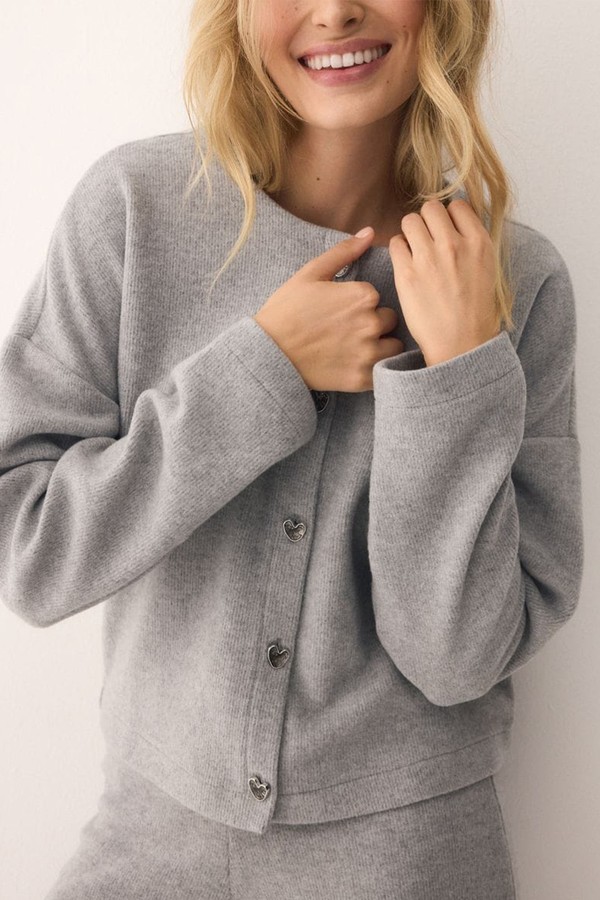 Cardigan With Decorative Buttons from reserved