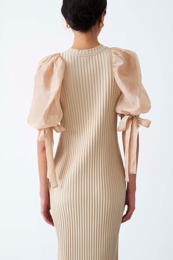 Juliet Champagne Dress  from Mother Of Pearl