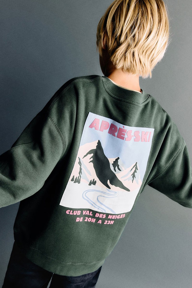 Printed Cotton Sweatshirt from Mango