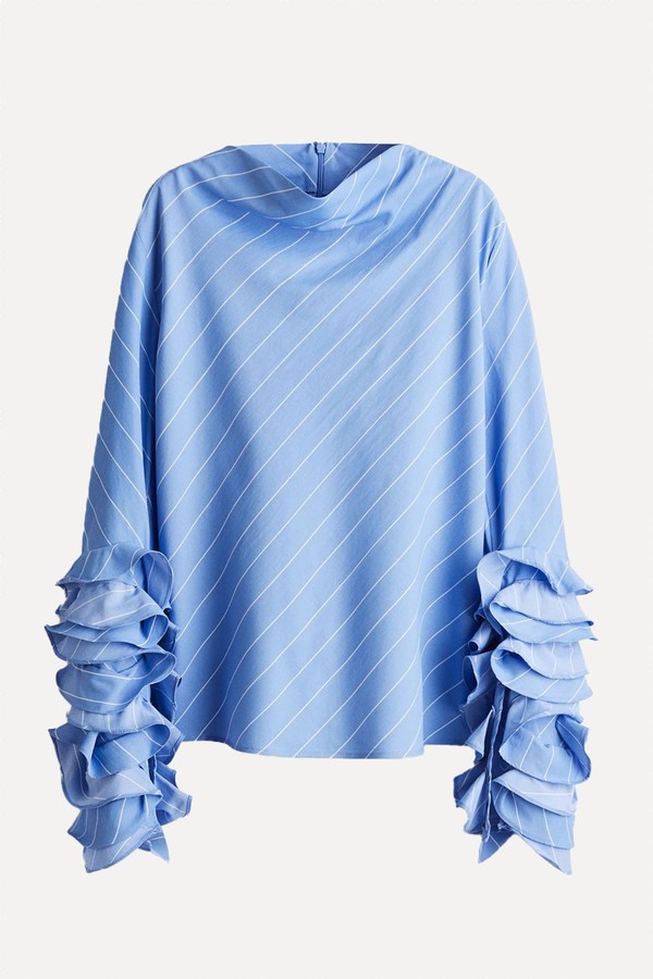 Ruffle-Sleeve Blouse from H&M