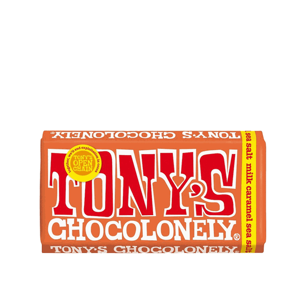 Milk Chocolate Caramel Sea Salt from Tony's Chocolonely 