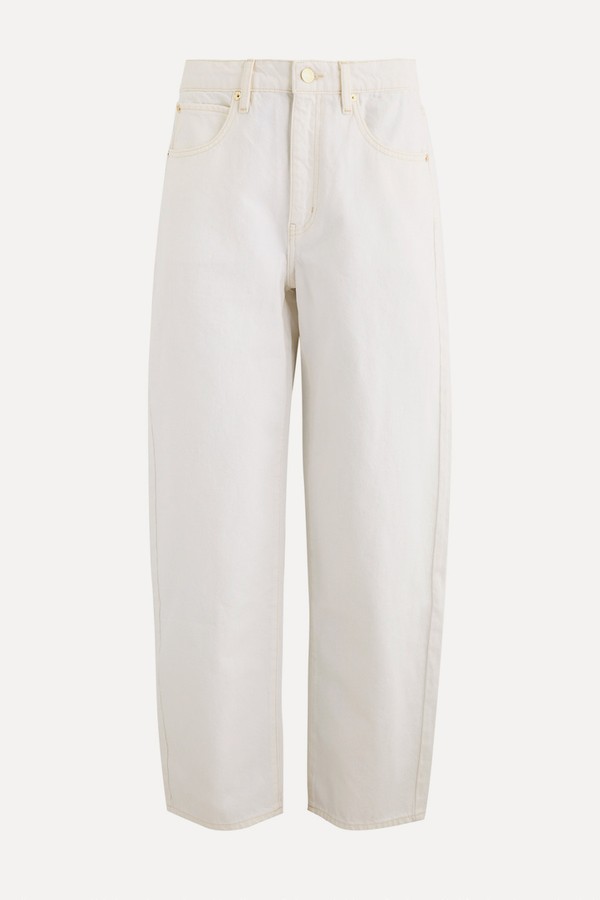 Low Slung Barrel-Leg Jeans from Frame