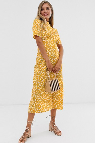 Midi Tea Dress from ASOS Design