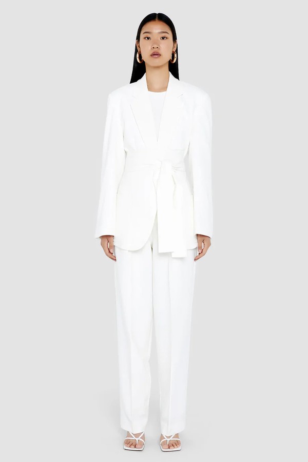 Ivory Oversized Blazer from Sundarbay