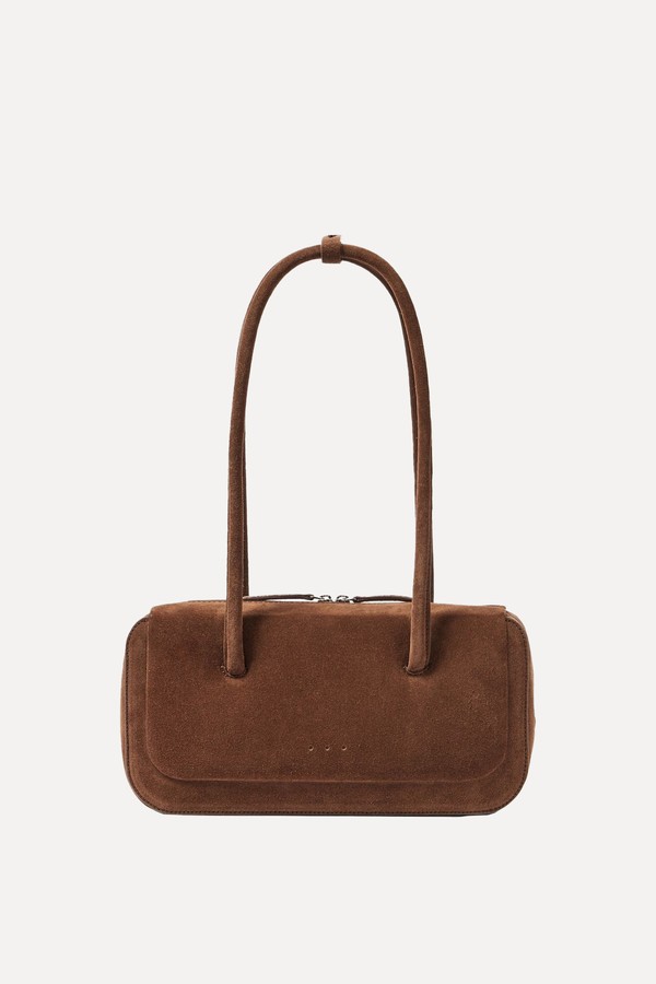 Lagune Mini Suede Shoulder Bag from Aesther Ekme