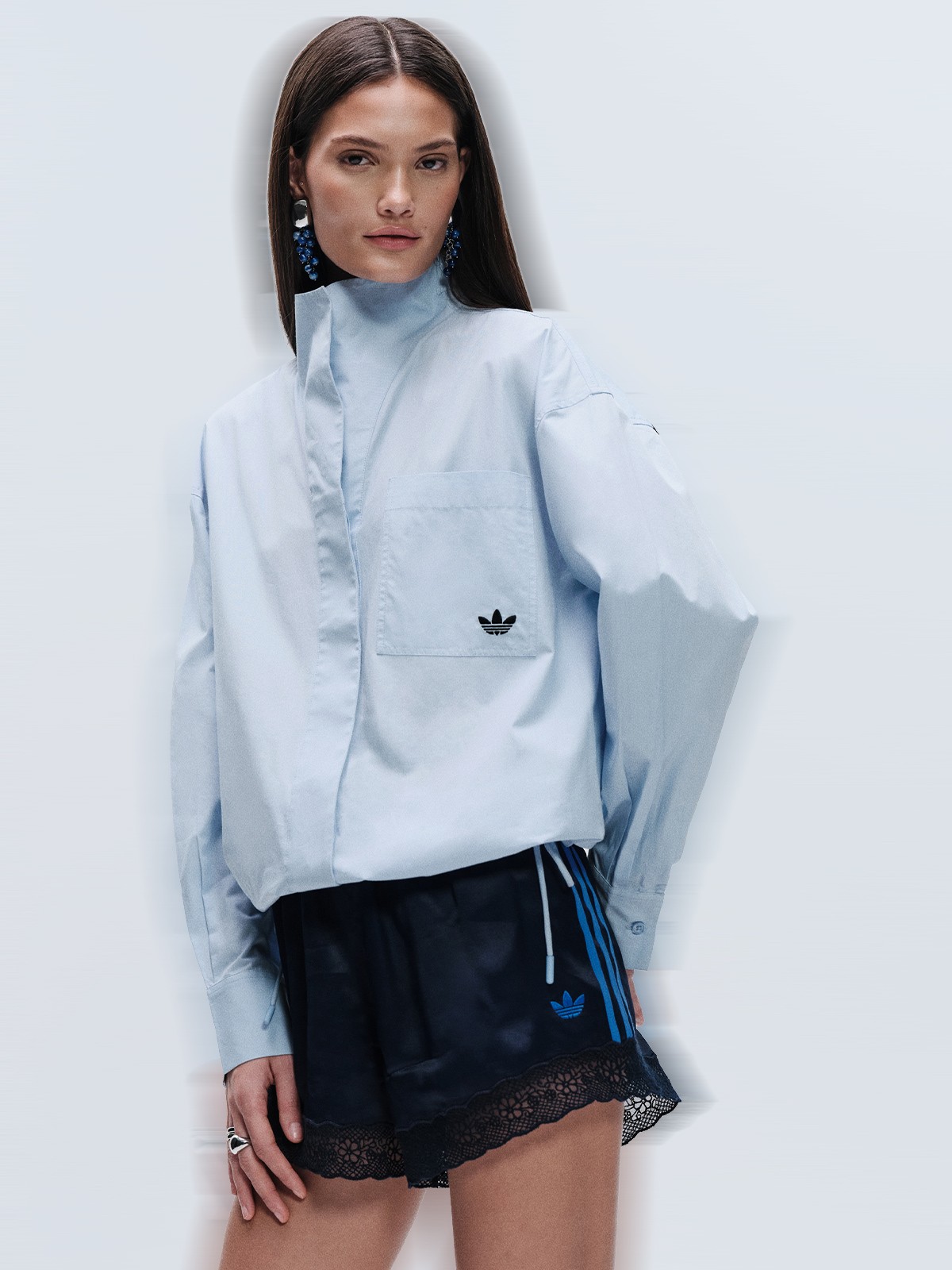 Funnel Neck Shirt