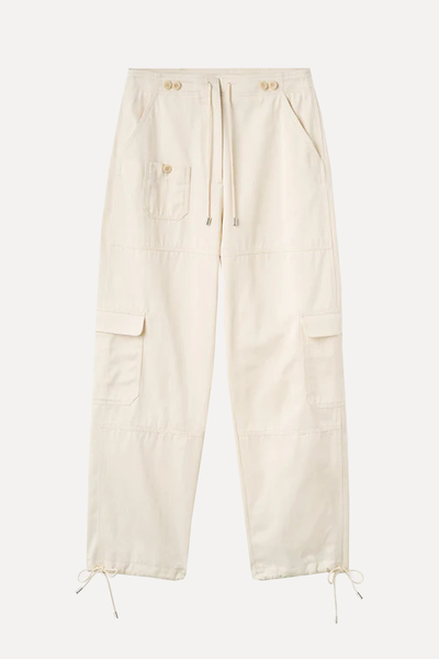 Cotton Cargo Trousers  from Totême