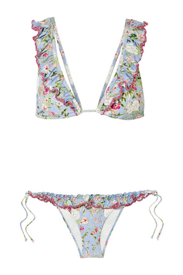 Printed Triangle Bikini from Anjuna