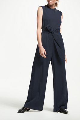 Relaxed Jumpsuit, Blue Steel