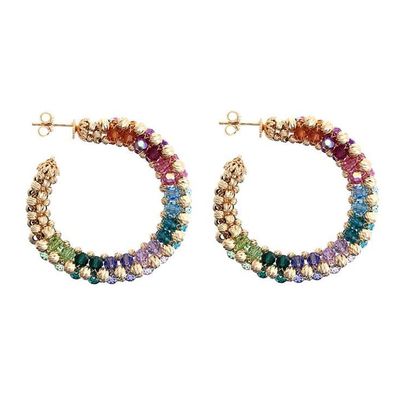 Fashion Bug Blog X Soru Caterina Hoop Earrings from Soru Jewellery 