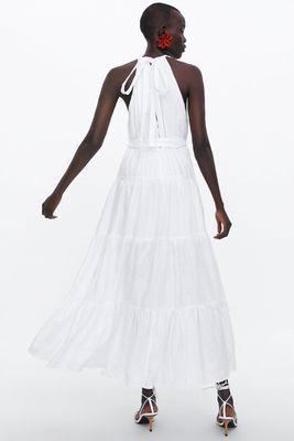Long Linen Dress from Zara