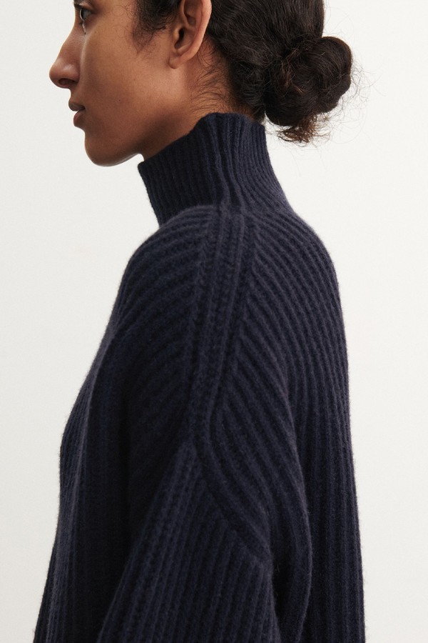 Lambswool Rib Jumper