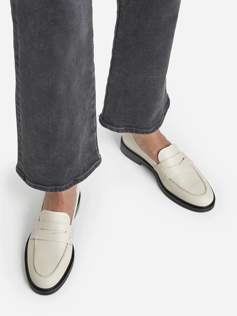 Sara Leather Loafers from Flattered