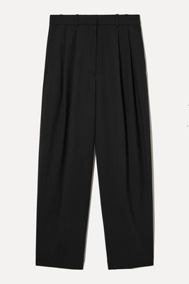 Wide-Leg Tailored Wool Trousers from COS