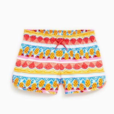 Fruit Print Swim Shorts from Zara