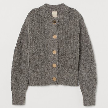 Chunky-Knit Wool Cardigan, £49.99 | H&M