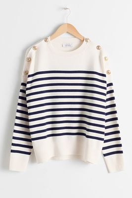 Striped Knit Sweater from Stories