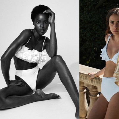 The Round Up: Ruffled Swimwear