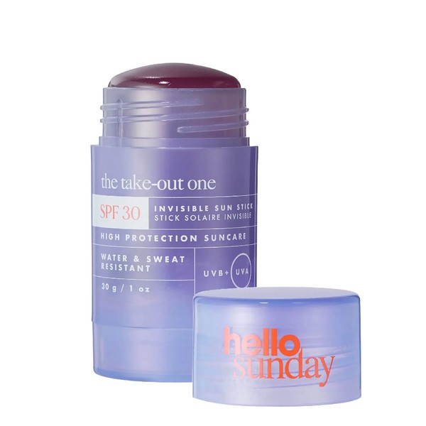 The Take-Out One Invisible Sun Stick SPF30 from Hello Sunday