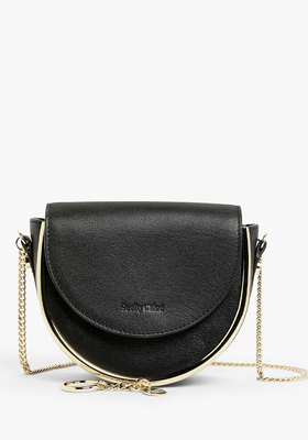 Mara Mini Chain Leather Cross Body Bag from See By Chloé