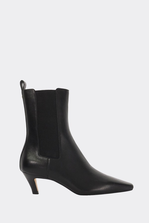 Chiselled Toe Kitten Heel Chelsea Ankle Boots from Dune