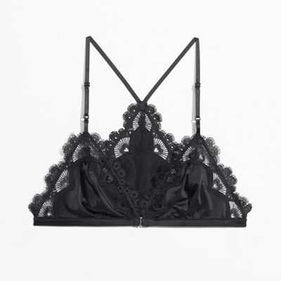 Lace Trim Racer Back Bralette from & Other Stories
