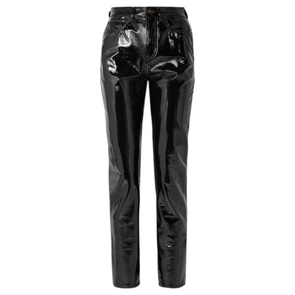 Vinyl Slim Leg Pants from Saint Laurent