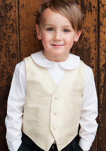 Silk Page Boy Waistcoat from Sue Hill