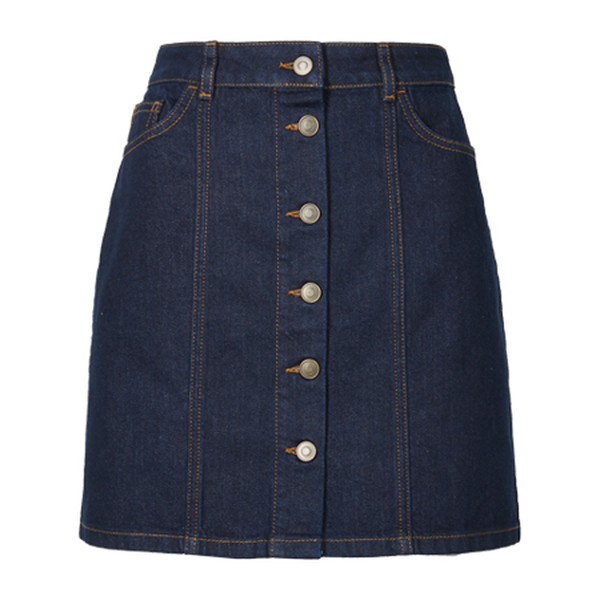 Denim Mini Skirt 