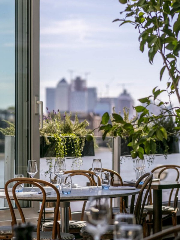 London’s Best Waterside Restaurants