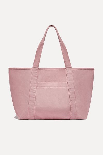 Canvas Maxi Shopper Bag from Pull & Bear