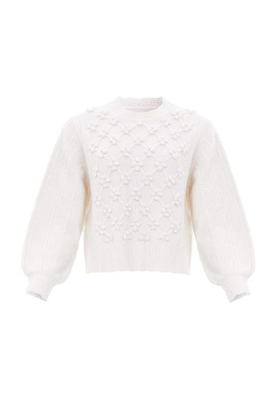 Rose Bobble Stitch Jumper