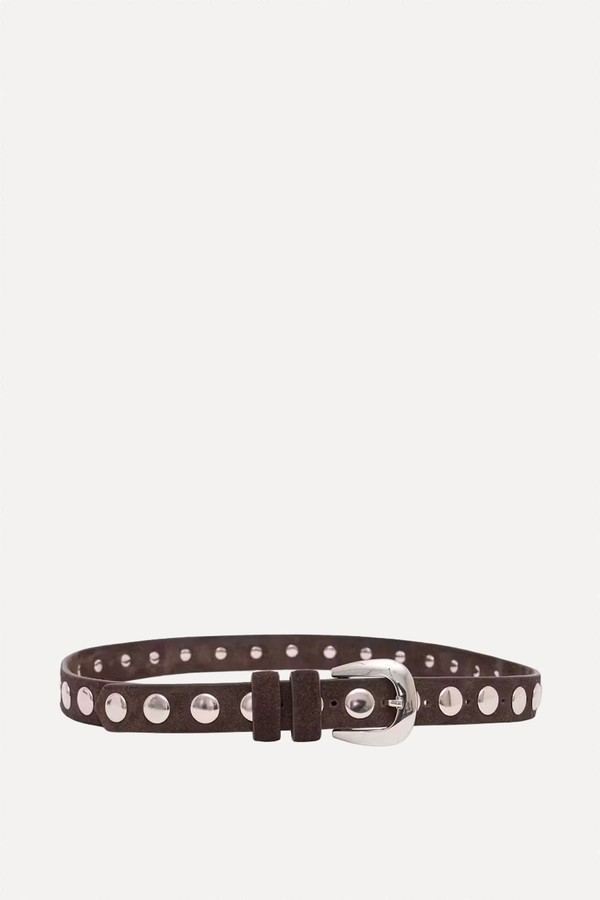 Seren Suede Studded Belt from Hush