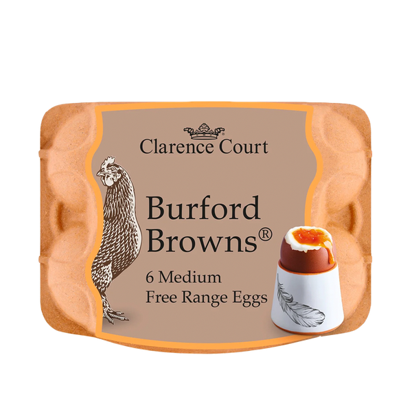 Large Burford Browns Free Range Eggs from Clarence Court