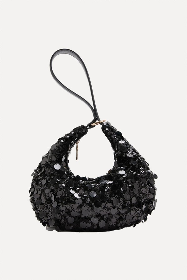 Sequin Top Handle Grab Bag