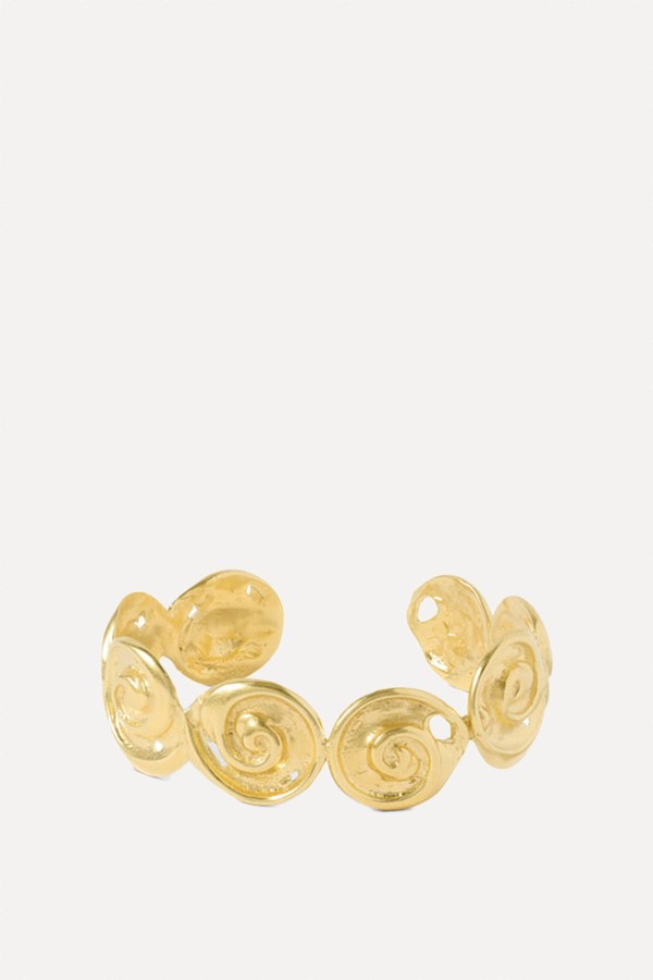 Cote Gold-Plated Cuff from YSSO