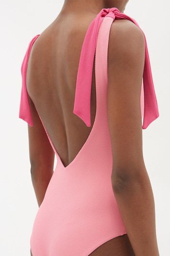 The Nikki Tie-Shoulder Swimsuit from Cossie & Co.