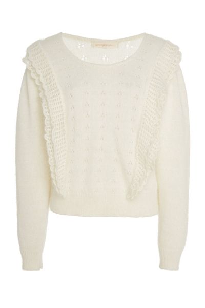 Ruffled Knit Jumper from Love Shack Fancy