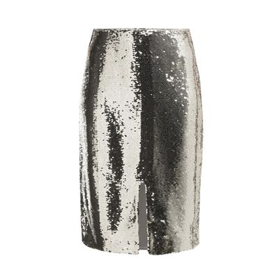 Sonora Sequinned Pencil Skirt from Ganni